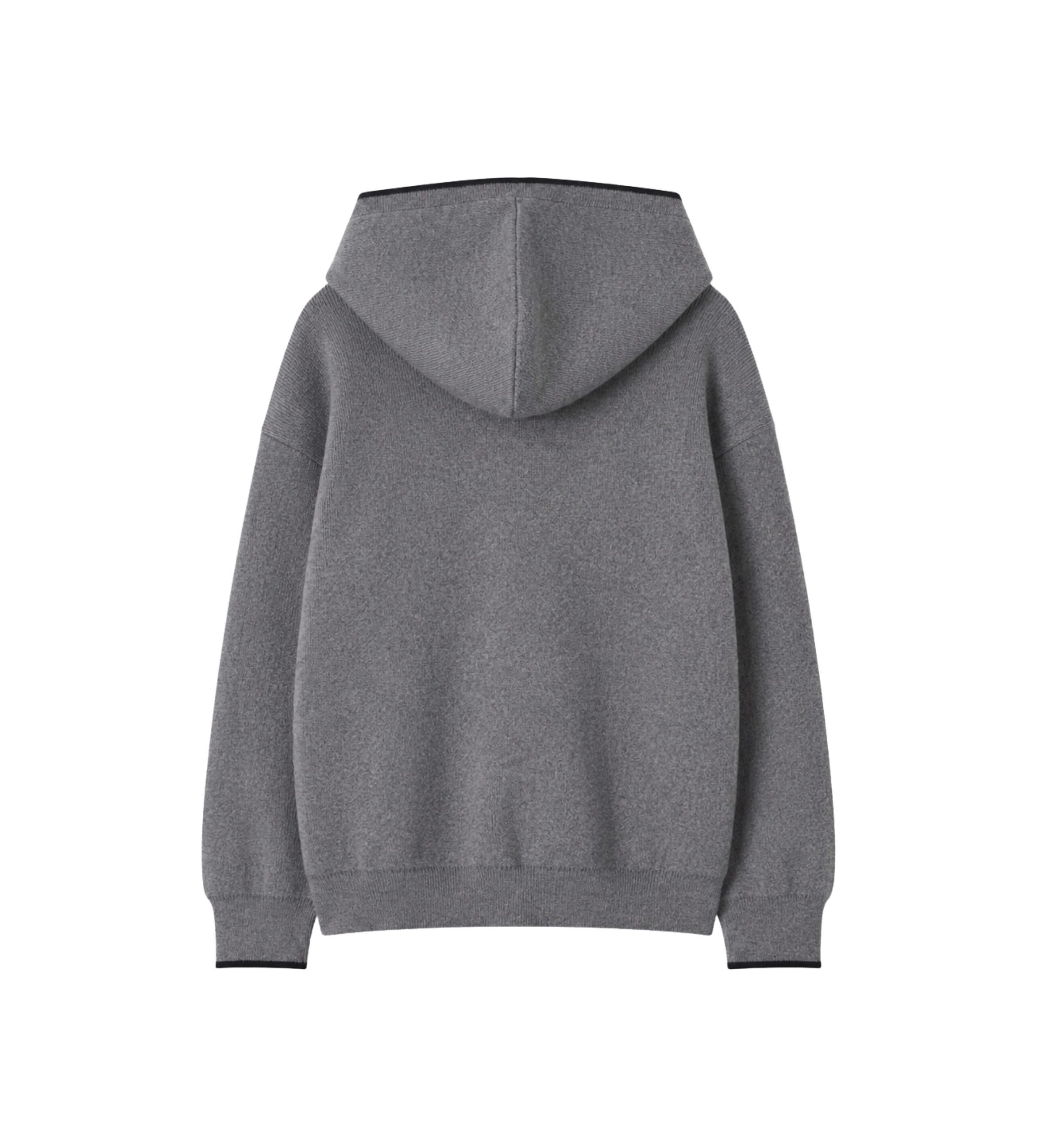 Kids Logo Wool Cardigan Grey