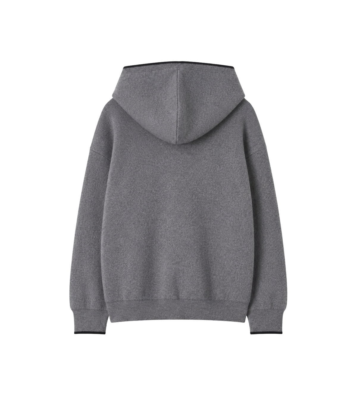 Kids Logo Wool Cardigan Grey