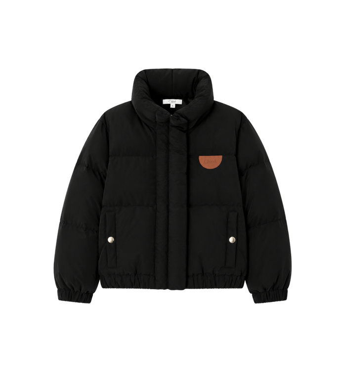 Kids Logo Down Jacket Black