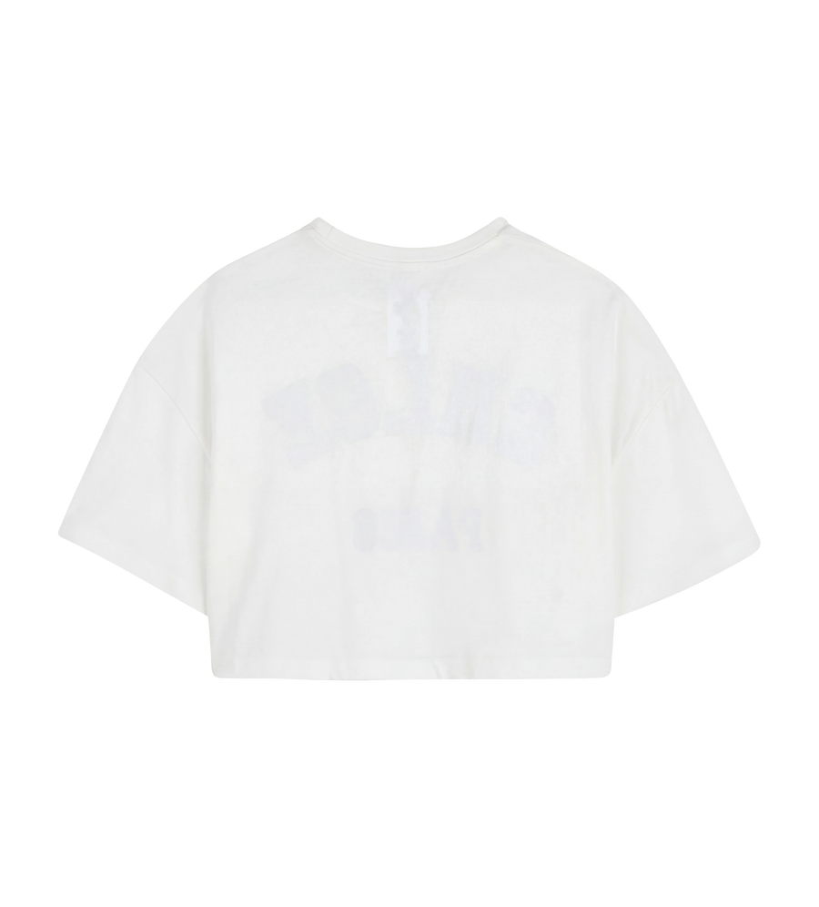 Chloé Kids Appliqué T-Shirt in White