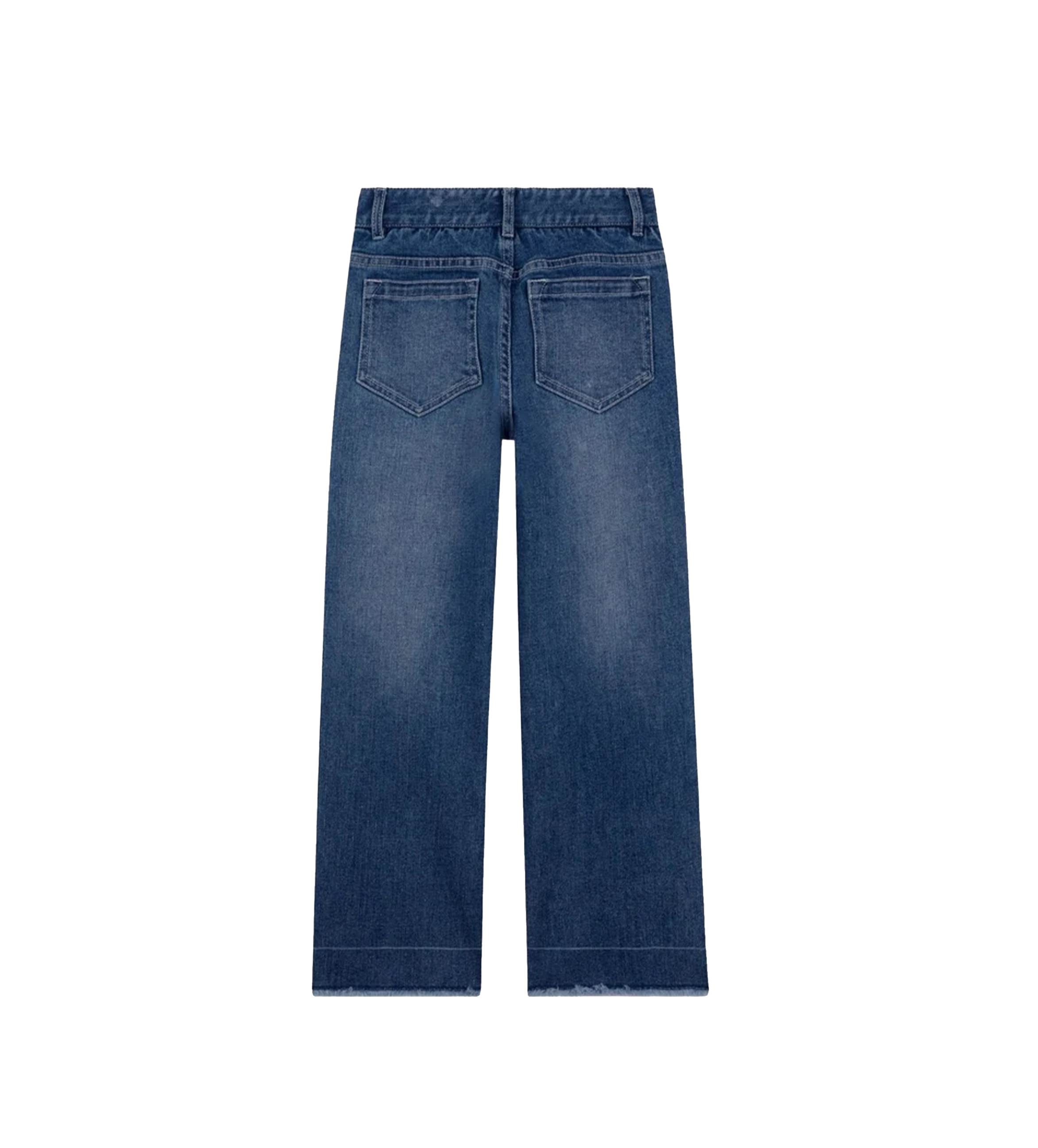 Chloé Jeans met logoplaquette voor kinderen in blauw