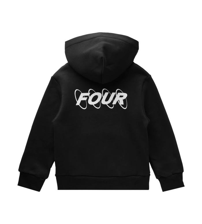 Circles Logo Hoodie Black