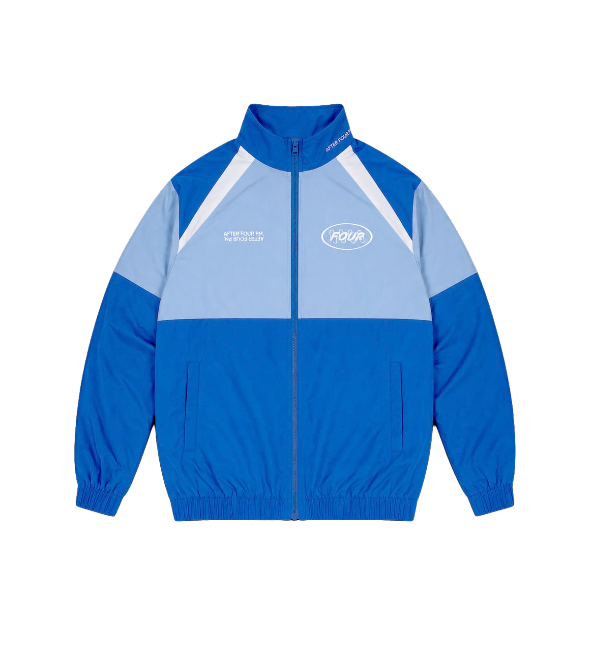 Contained Circles Zip Off Sleeve Jas Donkerblauw