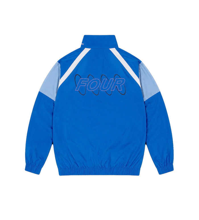 Contained Circles Zip Off Sleeve Jas Donkerblauw