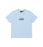 Contained Circles T-shirt Lichtblauw
