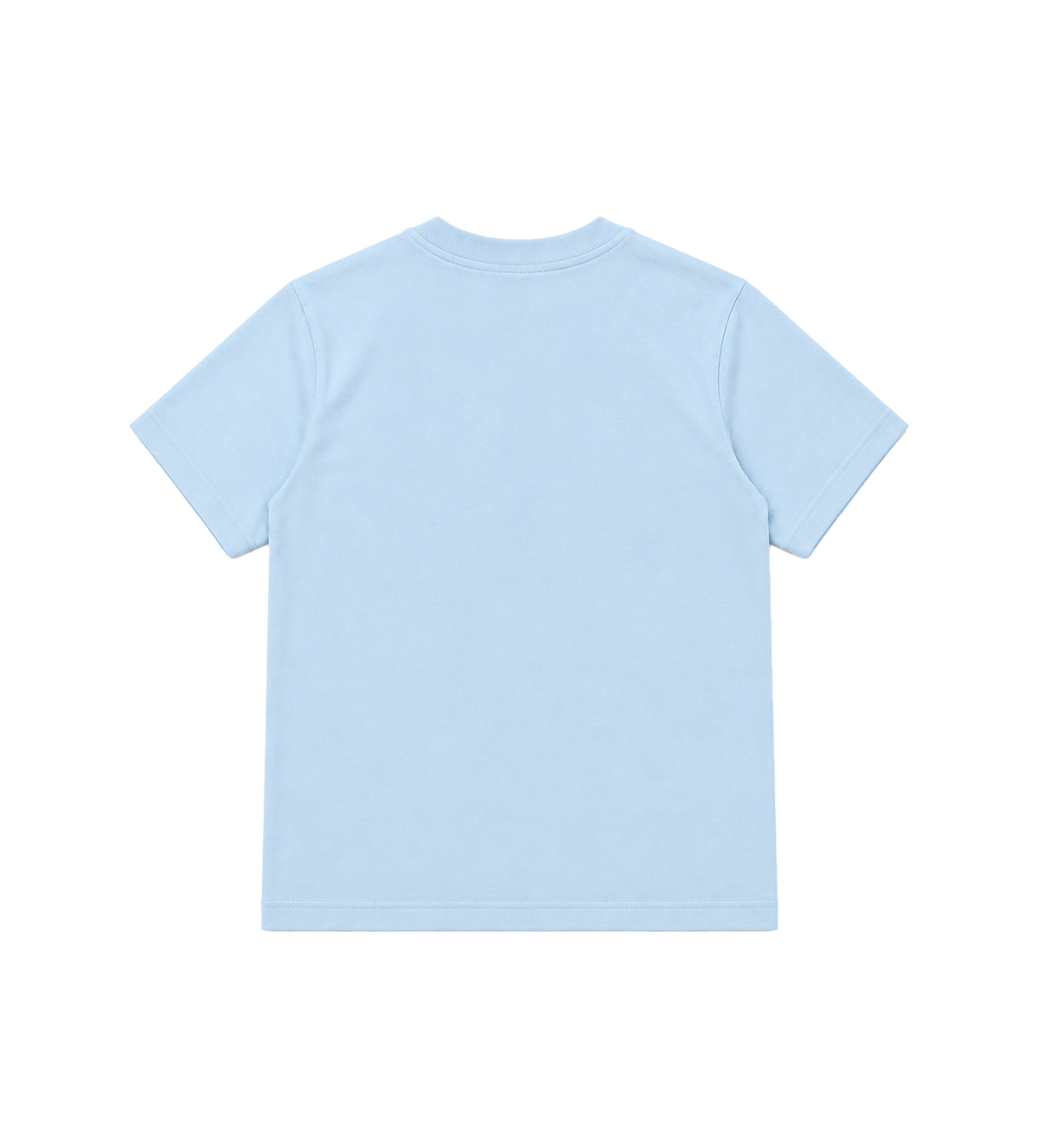 Contained Circles T-shirt Lichtblauw