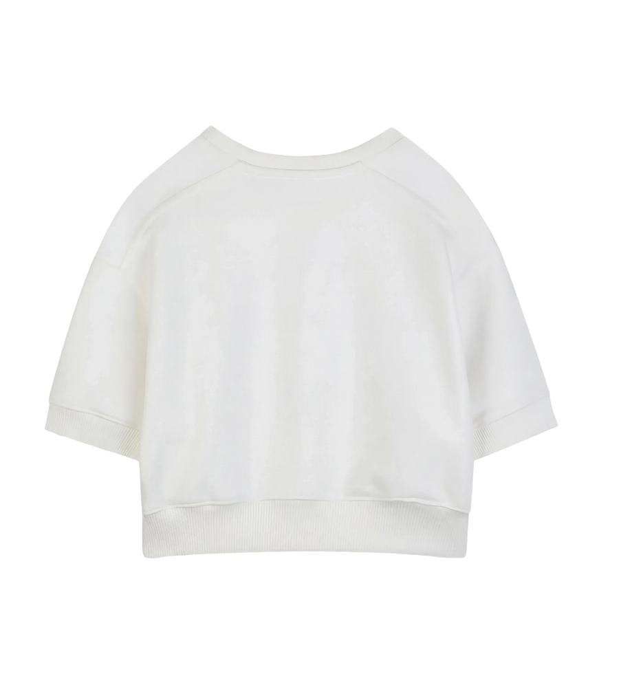 Chloé Kids Logo Sweatshirt in White
