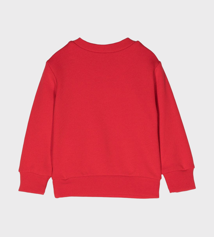Baby Logo-Print Sweatshirt Red