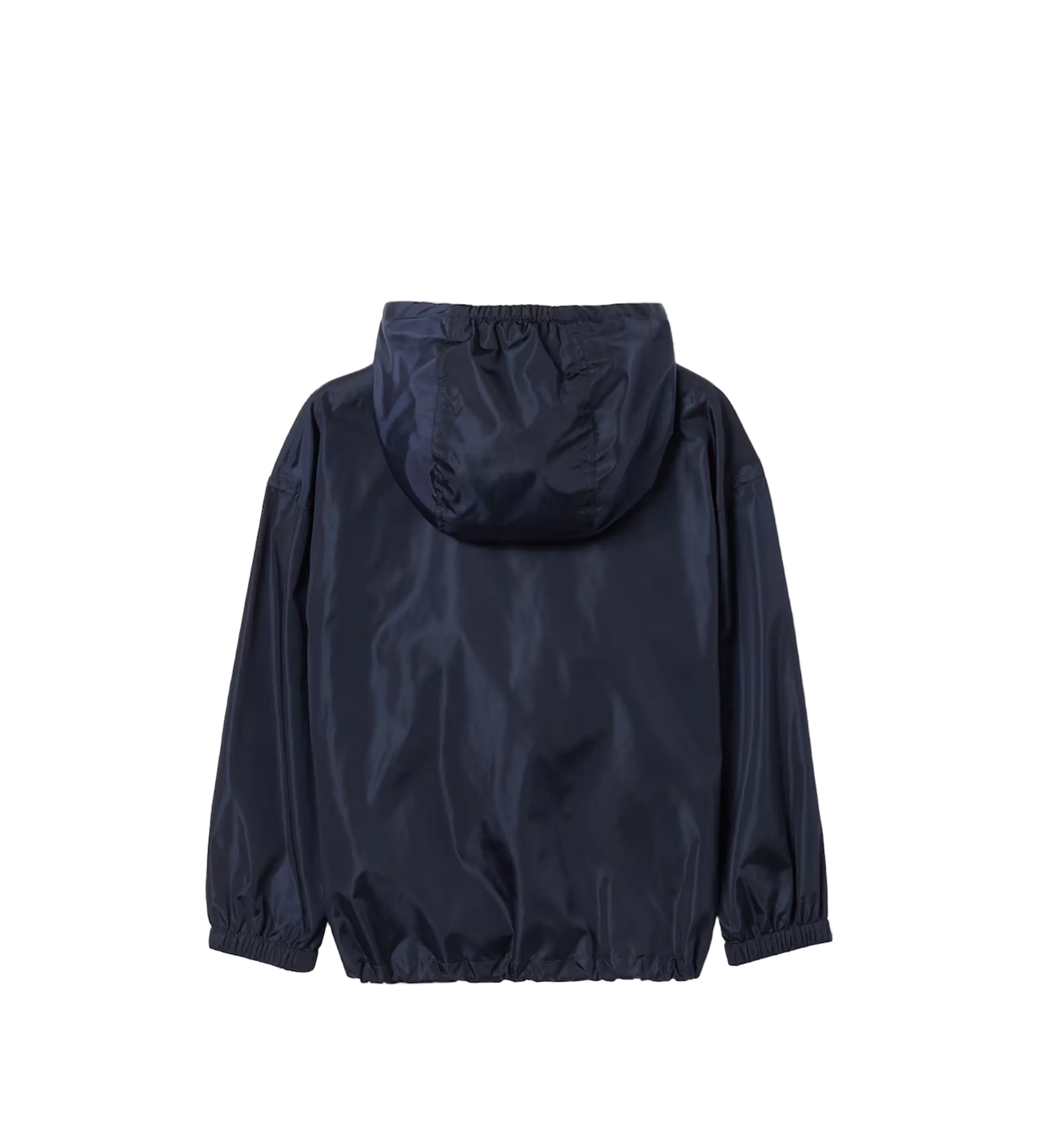 Gucci Children’s Nylon Jacket with Web in Navy