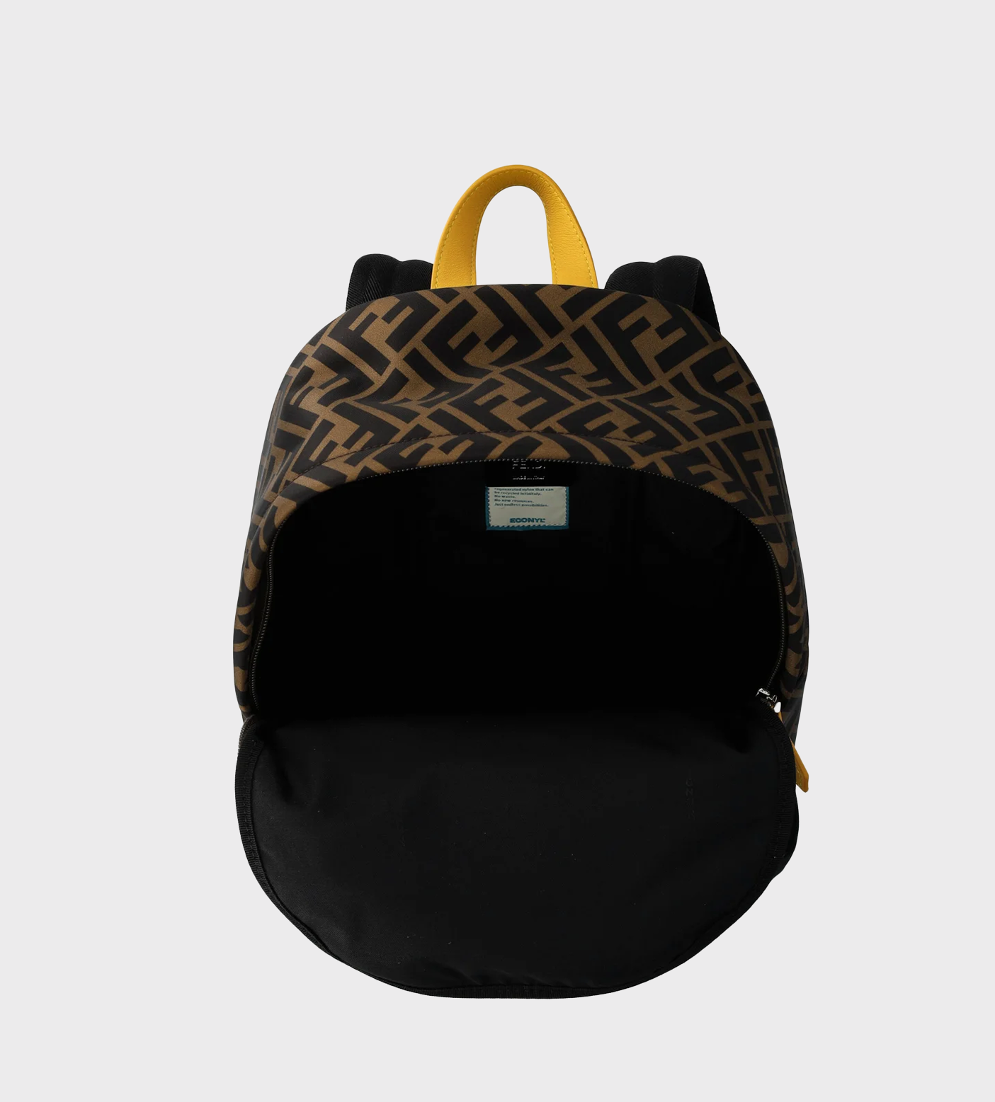 All-Over FF Logo Backpack Brown