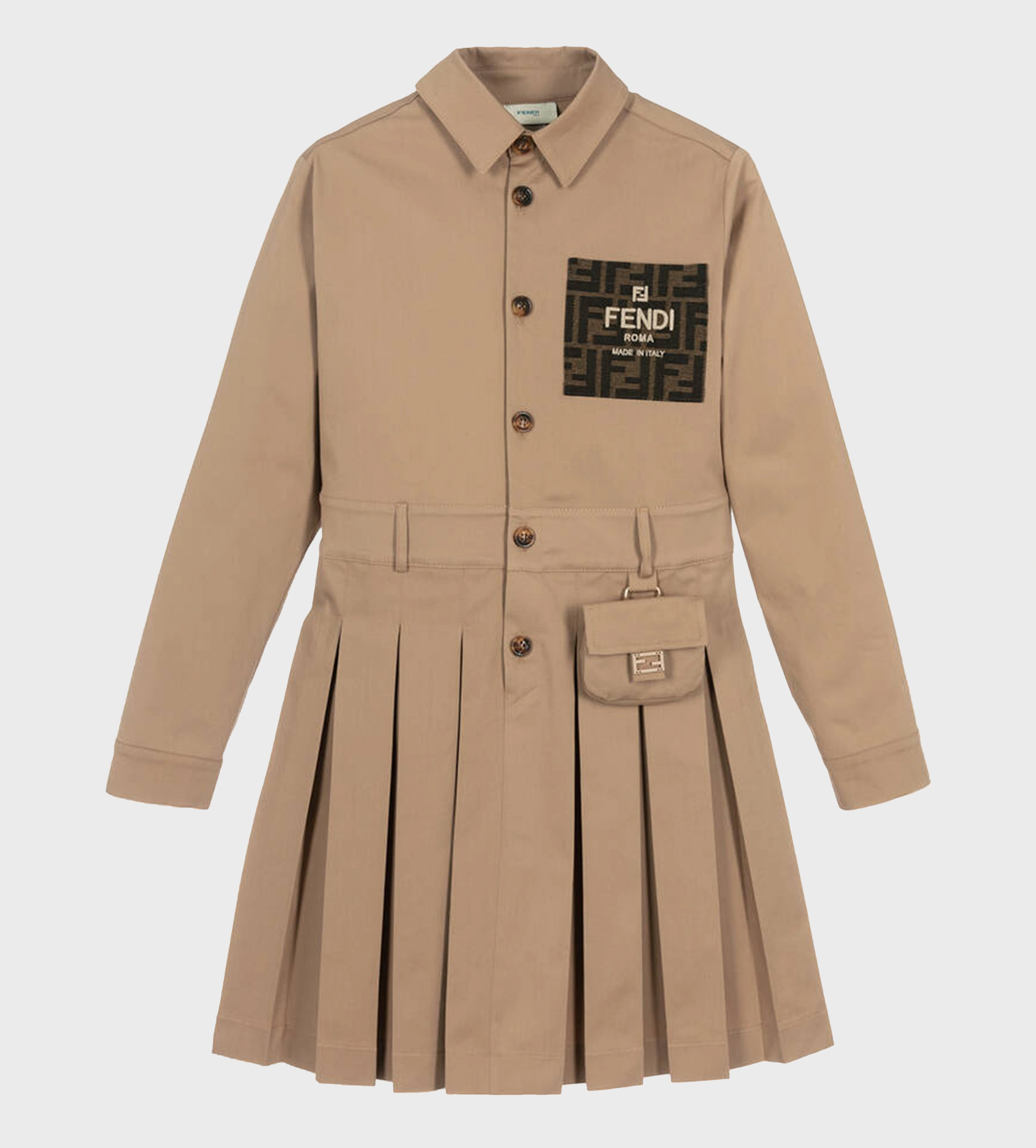 Gabardine Dress Trench