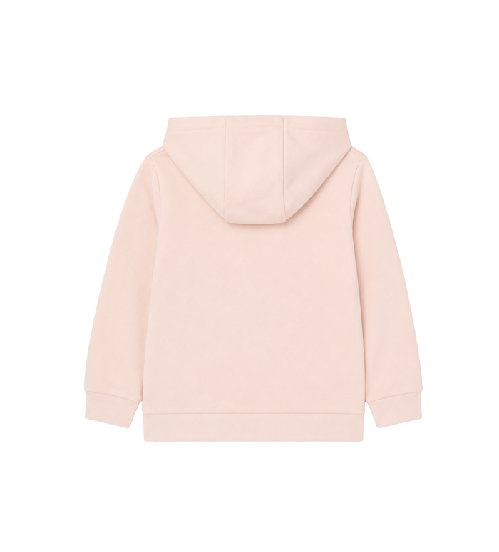 Baby Logo Embroidered Zip-Up Hoodie