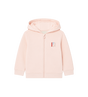 Baby Logo Embroidered Zip-Up Hoodie