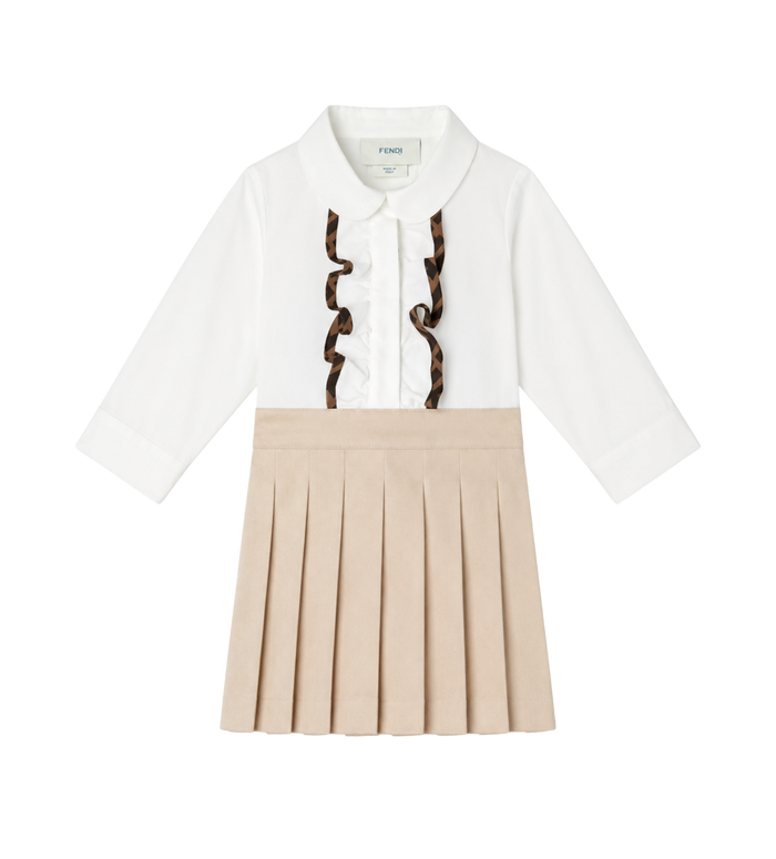 Kids Jurkje Wit/Beige