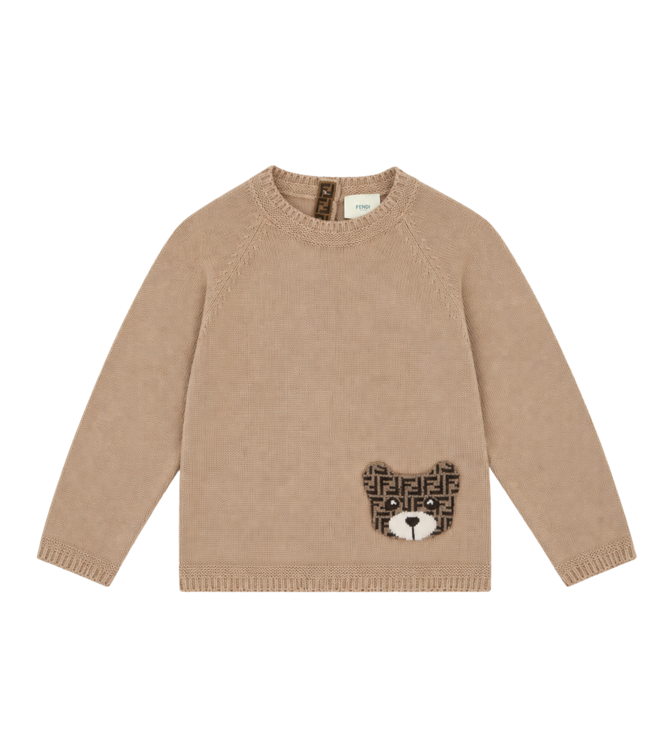 Baby Bear Patch Crewneck Jumper