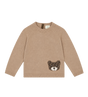 Baby Bear Patch Crewneck Jumper