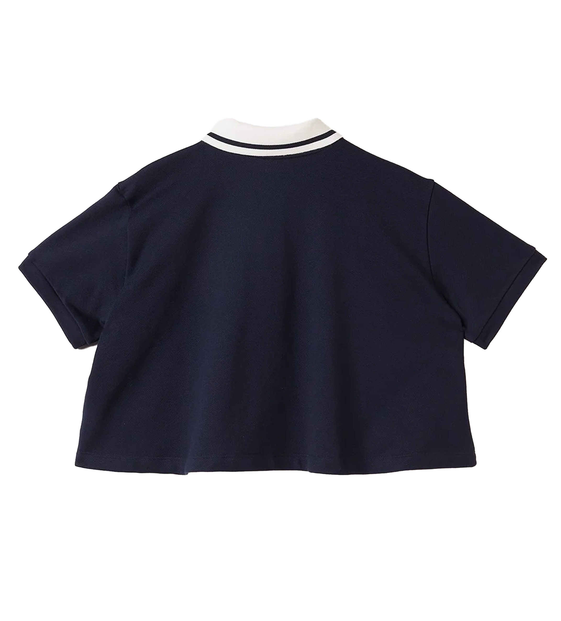 Fendi Oversized poloshirt met logoprint in marineblauw