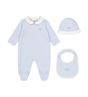 Baby Three-Piece Baby Set in Blue
