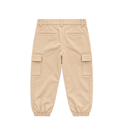 Kids cargo broek beige 