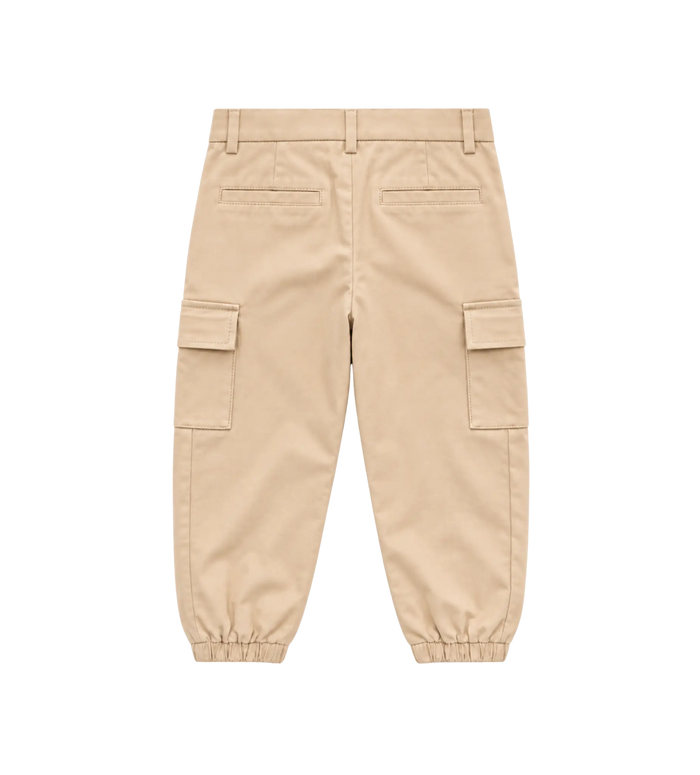 Kids Cargo Trousers beige