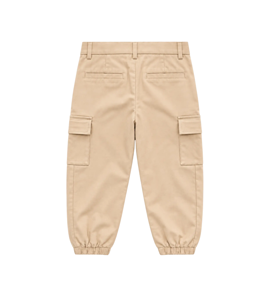 Kids Cargo Trousers beige