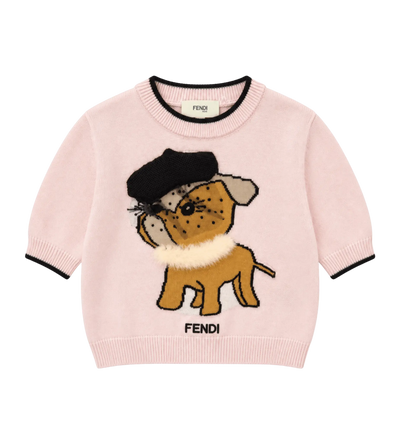 Kids Crewneck Trui roze