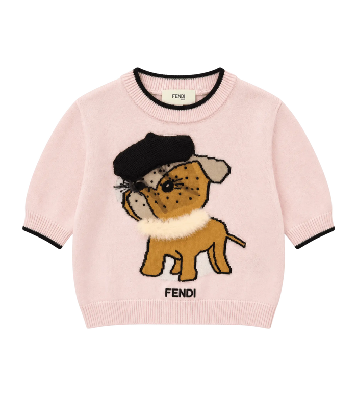 Kids Crewneck Trui roze