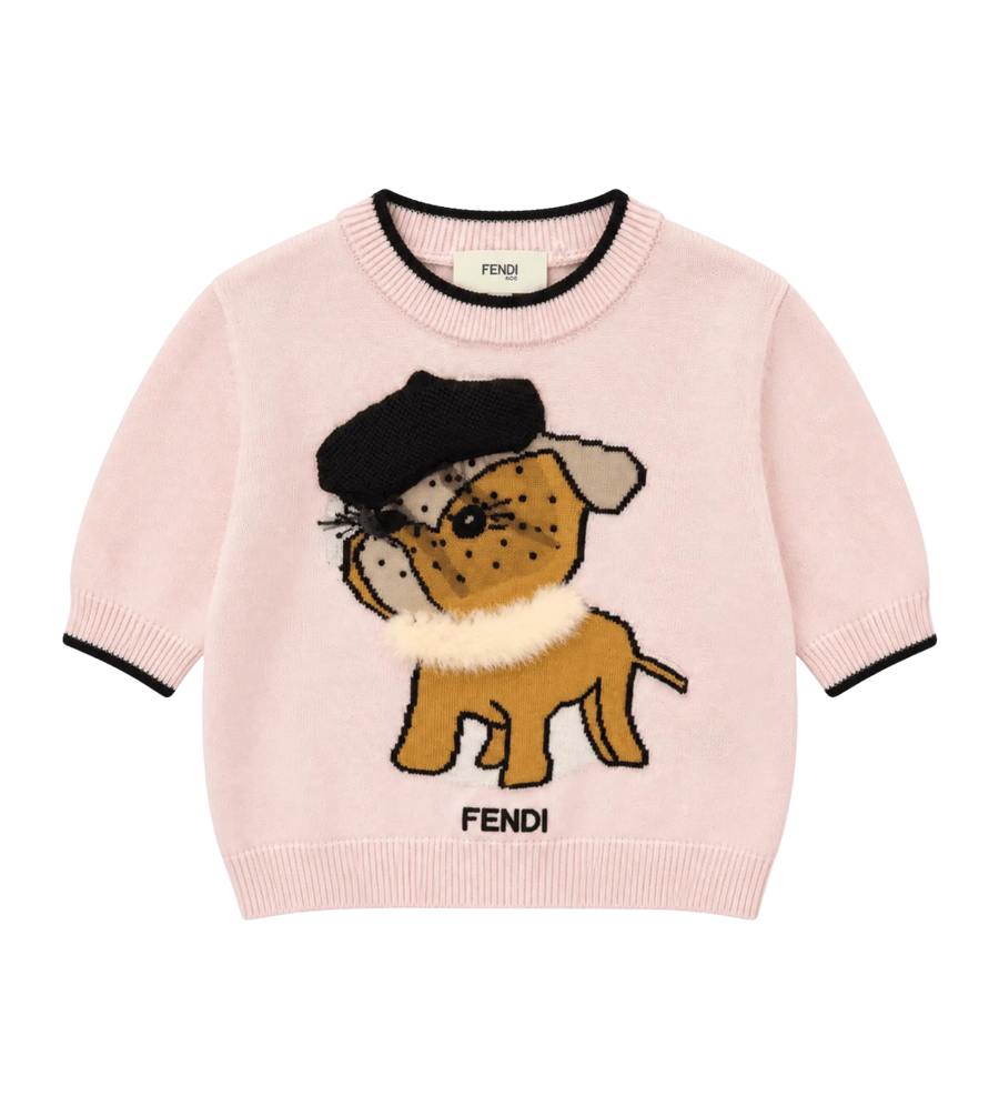 Kids Crewneck Trui roze