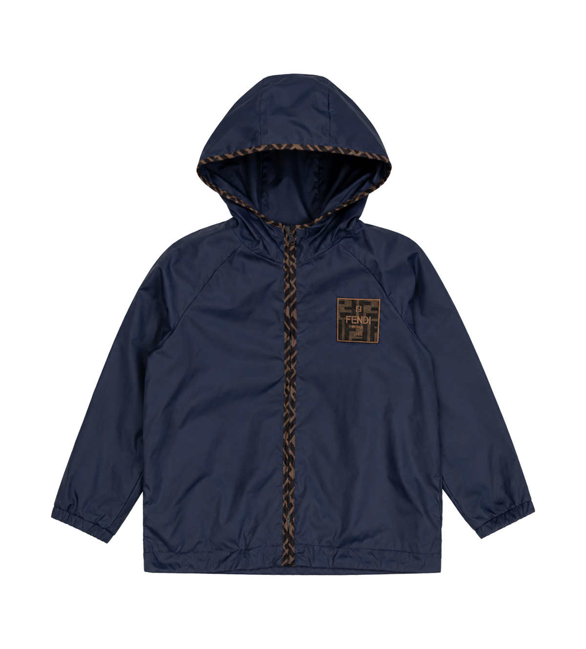 Kids Jas met Logopatch in Marineblauw