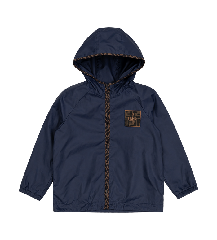 Kids Jas met Logopatch in Marineblauw