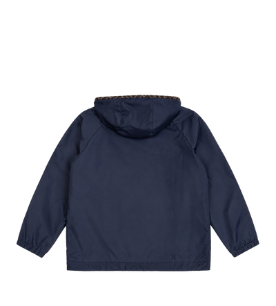 Kids Jas met Logopatch in Marineblauw