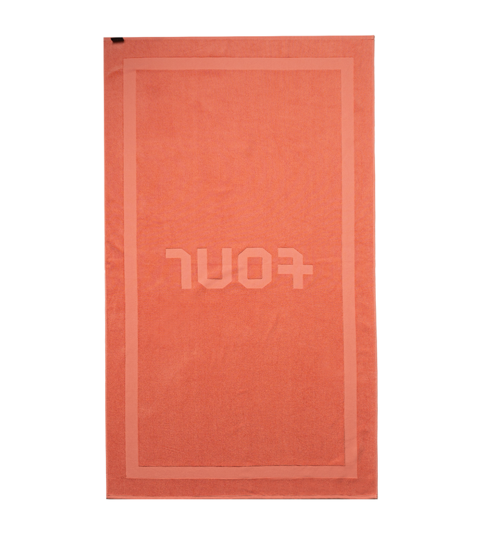 Logo Beach Towel Coral