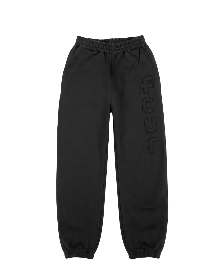 4 Patch Wide Leg Cuffed Pants Asphalt