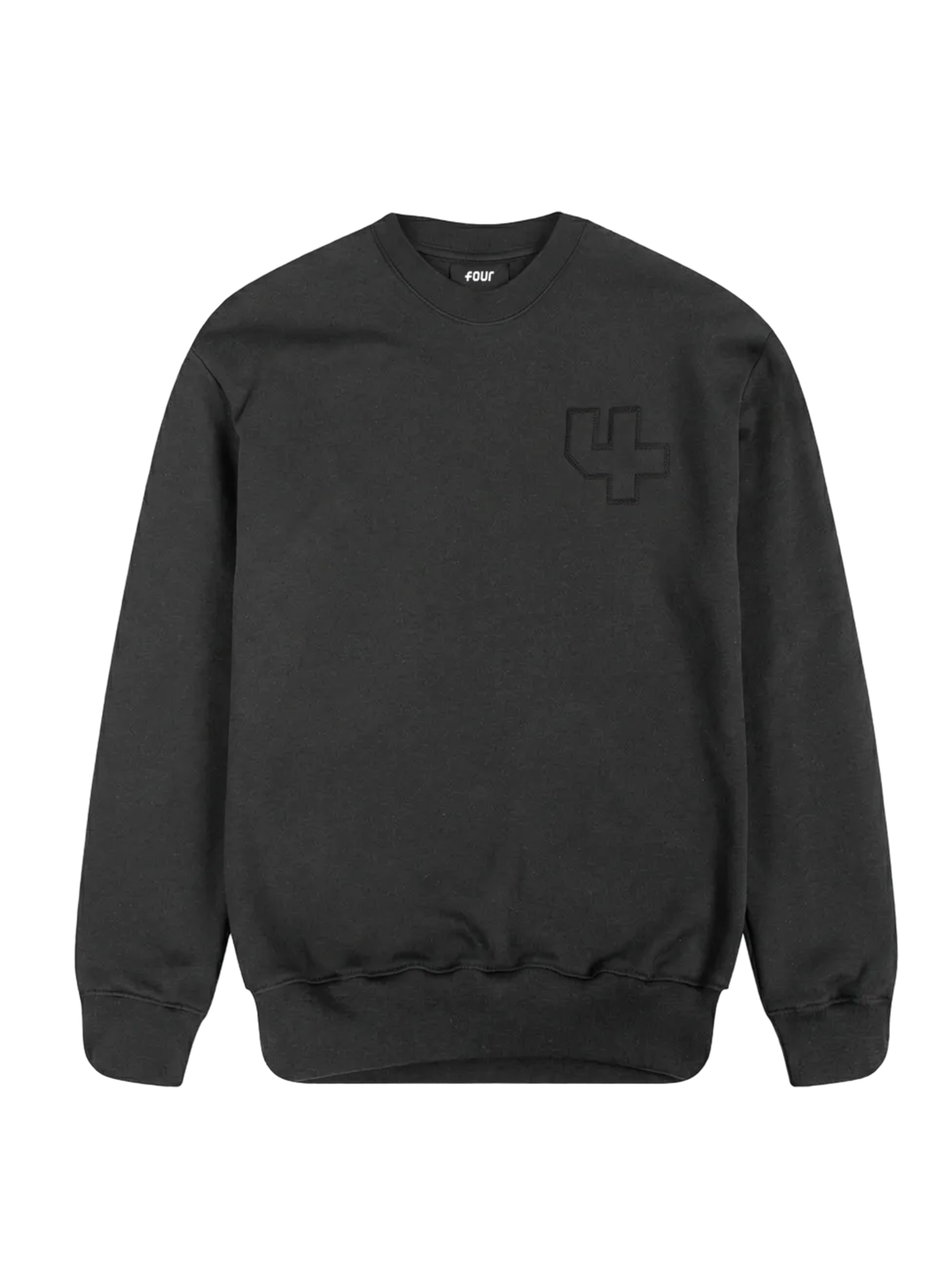 4 Patch Crewneck Asphalt
