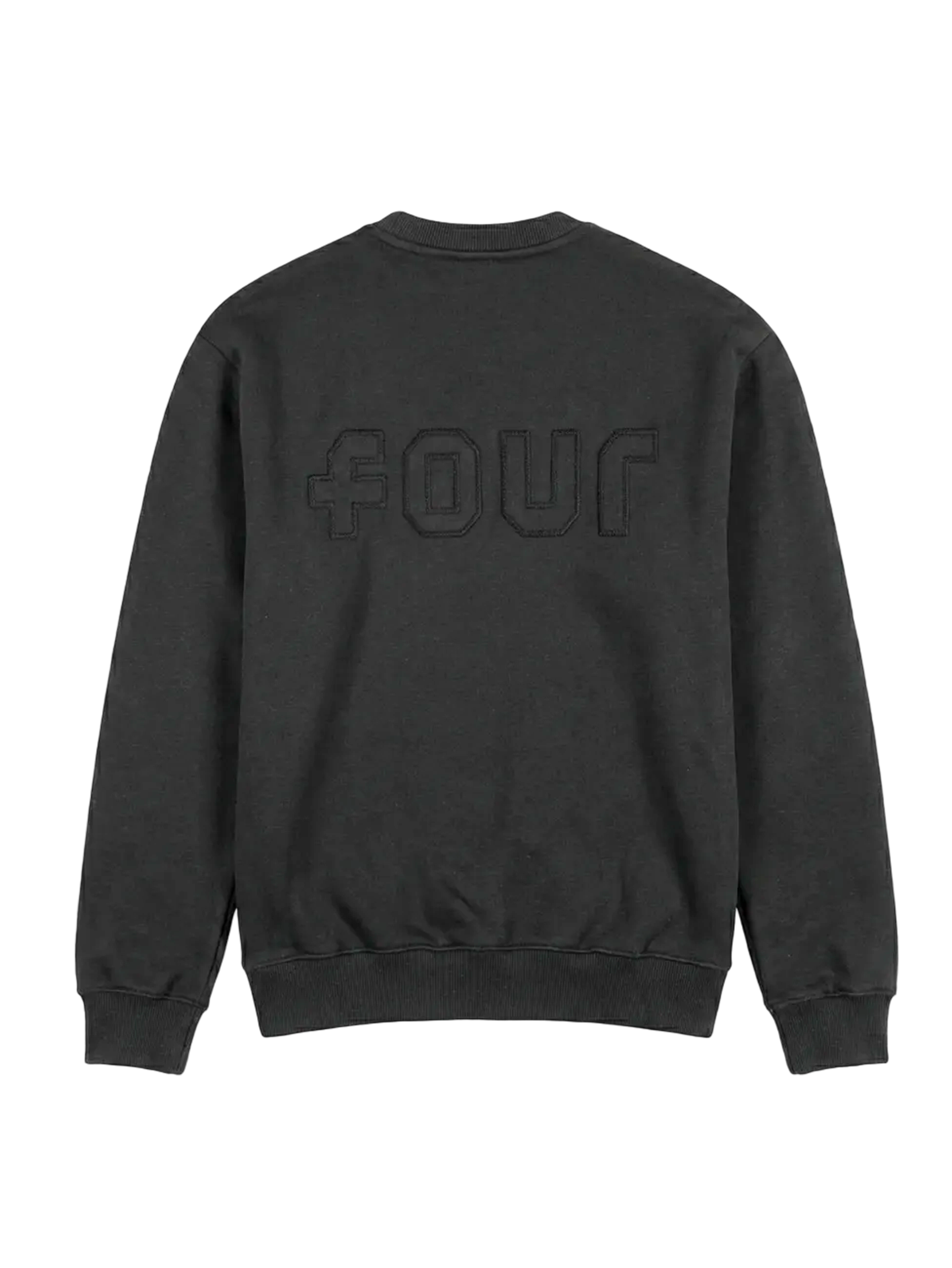 4 Patch Crewneck Asphalt