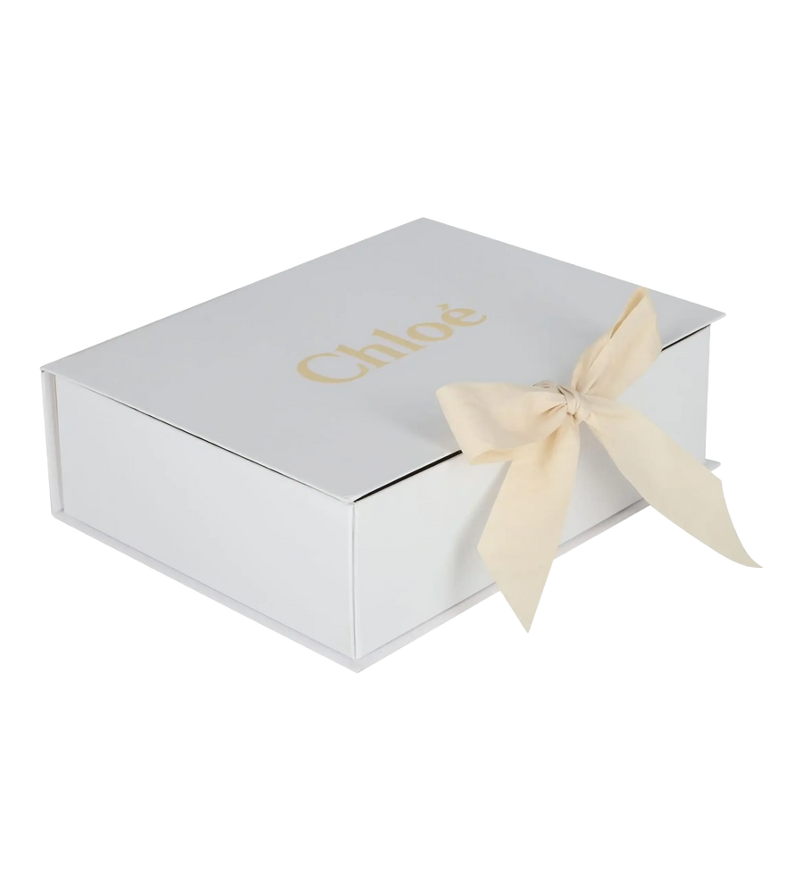 Chloé White, Pink and Beige Muslin Swaddles Gift Set (Baby)