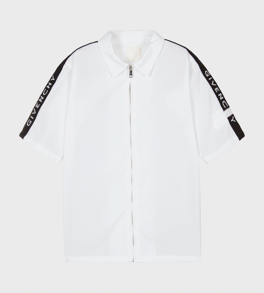 Logo Print Shirt White