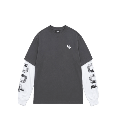 Four Everyone DL Longsleeve Wit/Asfalt