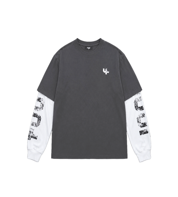 Four Everyone DL Longsleeve Wit/Asfalt