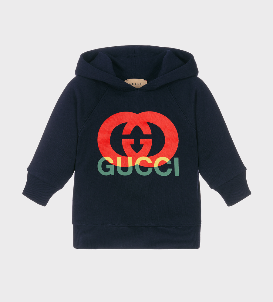Baby Jersey Cotton Sweatshirt Dark Blue