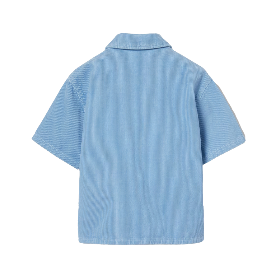 Gucci Velvet Corduroy Shirt in Light Blue (Kids)