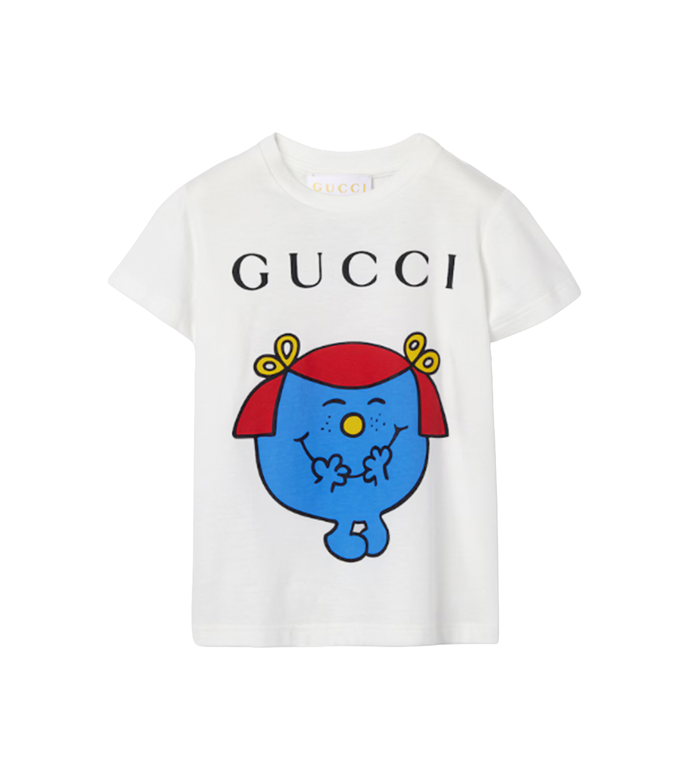 Gucci Baby Cotton T-Shirt With Print in New White