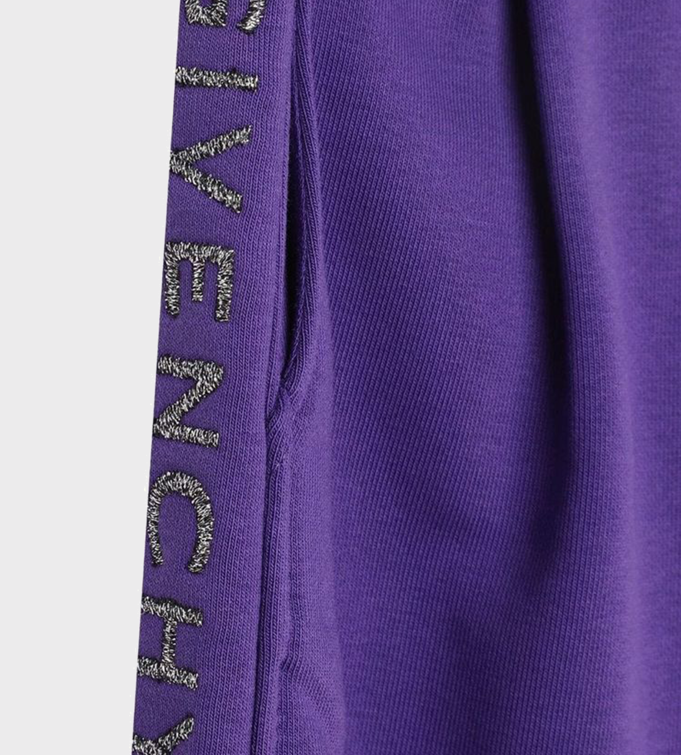 Logo-Embroidered Drawstring Trackpants Violet