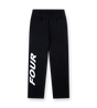Reconstructed Circles Straight Leg Broek Zwart