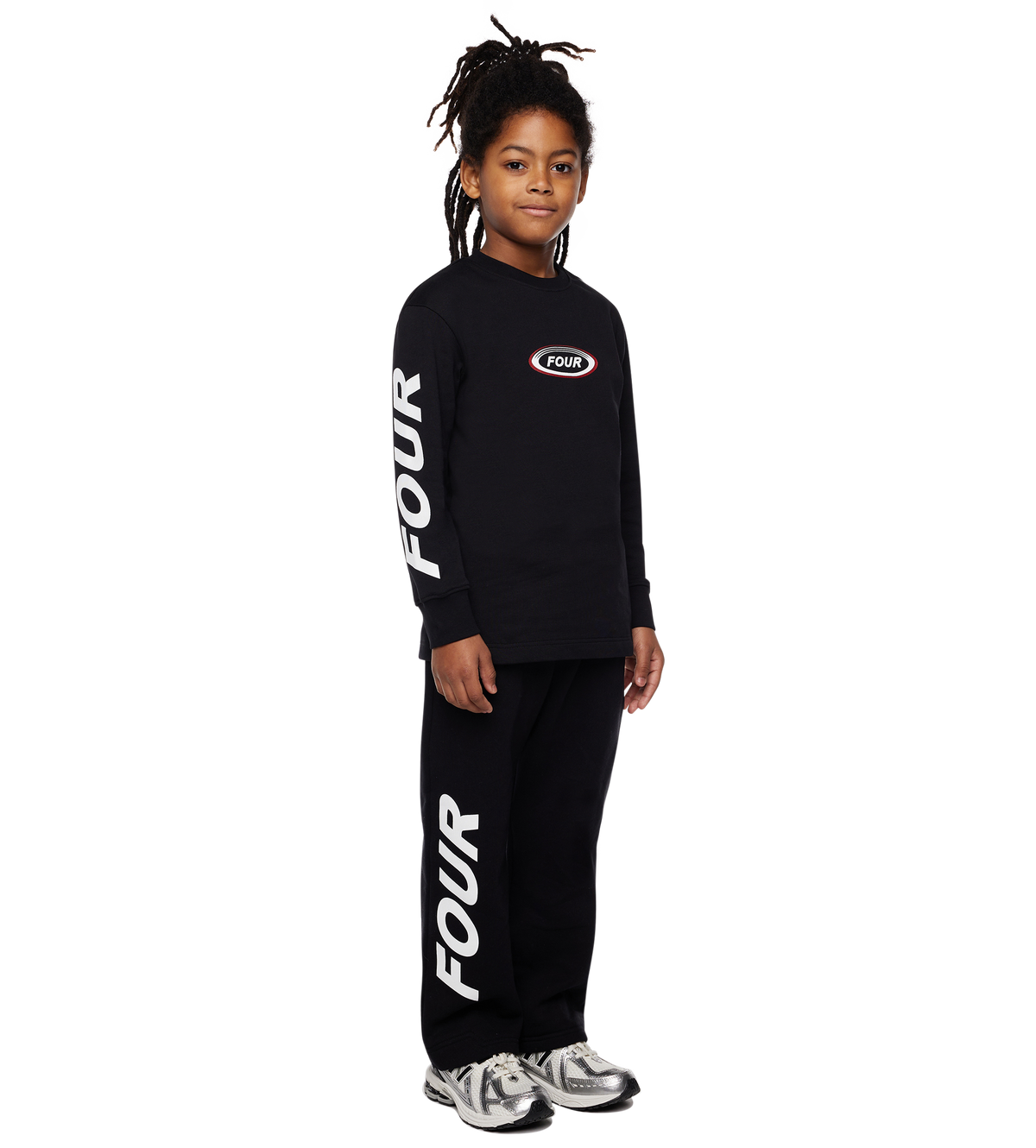 Reconstructed Circles Longsleeve Zwart