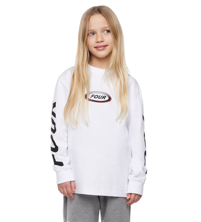 Reconstructed Circles Longsleeve Wit