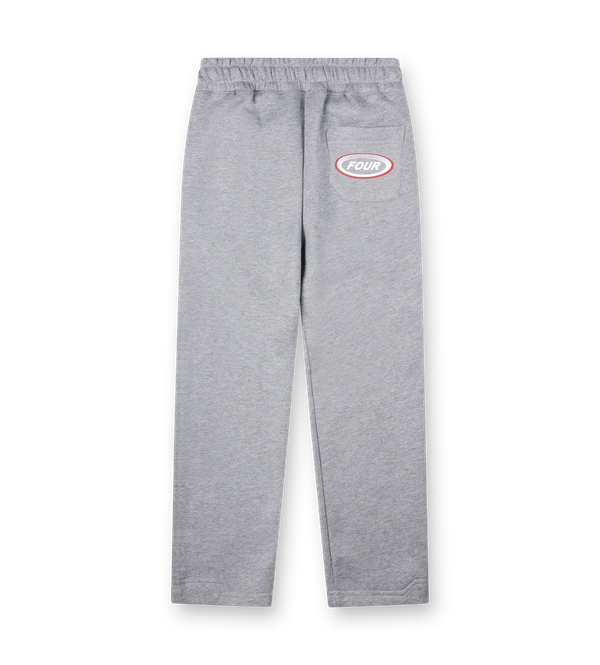 Reconstructed Circles Straight Leg Pants Grey Melange