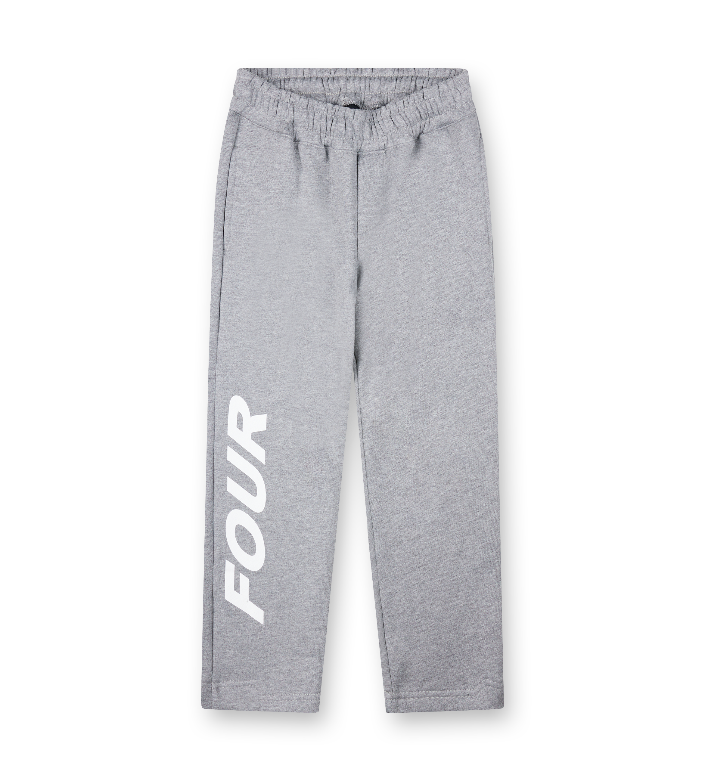 Reconstructed Circles Straight Leg Pants Grey Melange