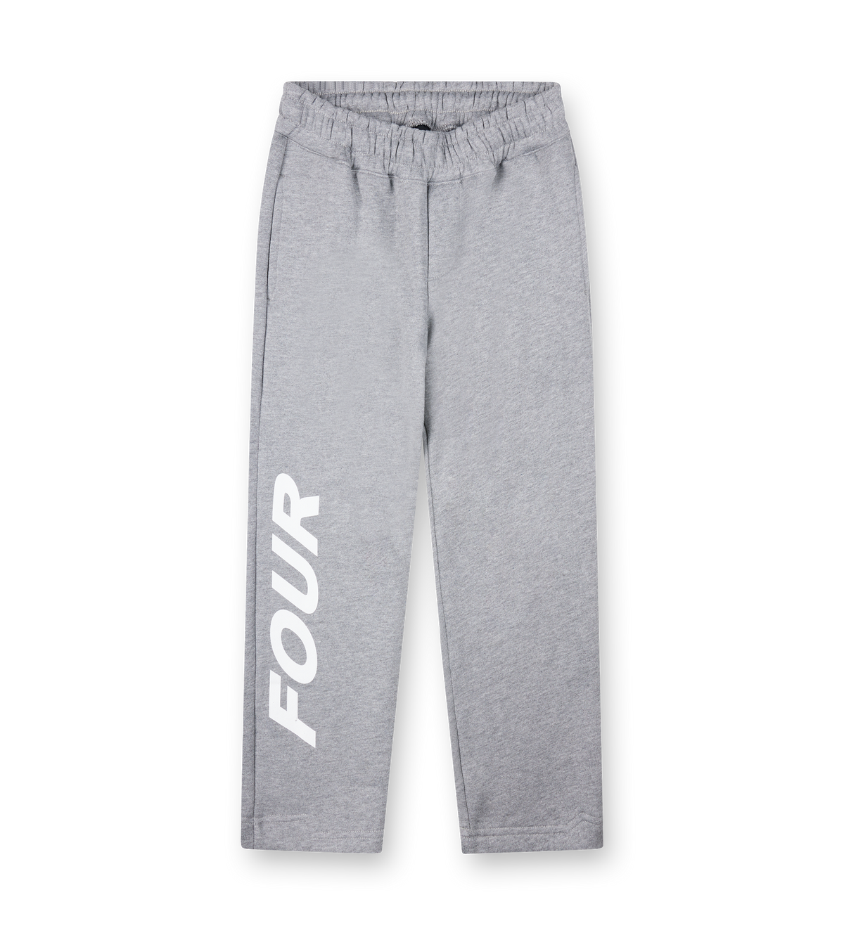 Reconstructed Circles Straight Leg Pants Grey Melange