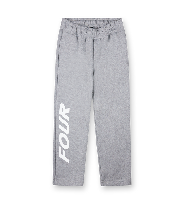 Reconstructed Circles Straight Leg Broek Grijs Melange